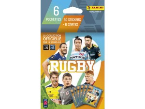 PANINI RUGBY 2019-2020 BLISTER 6 POCHETTES