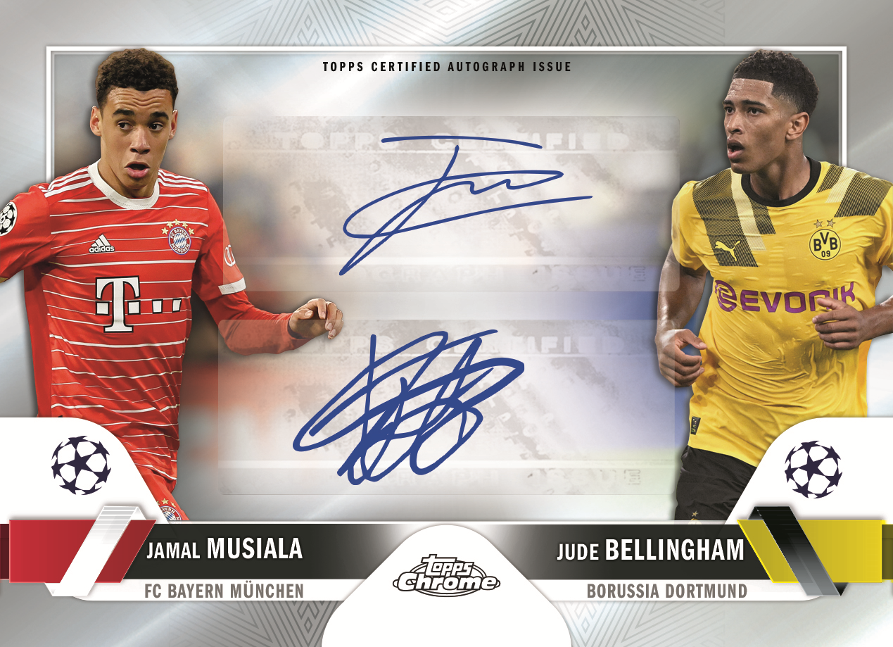 TOPPS CHROME « UEFA CLUB COMPETITIONS 2022/23 SOCCER CARDS